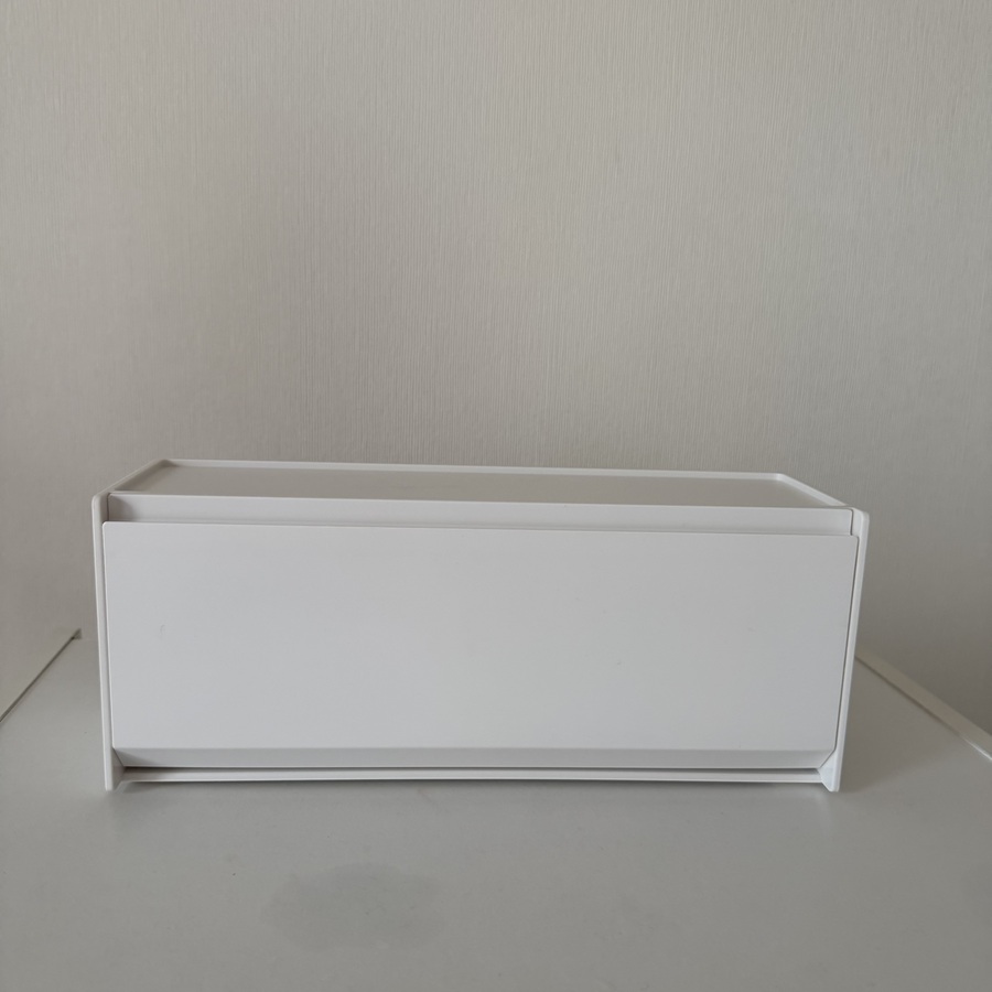 洗面所収納 山崎実業 正規品 tower タワー ウォール洗面収納ケース 石こうボード壁対応 洗顔用品収納 スキンケア収納  1355 ホワイト | tower | 09