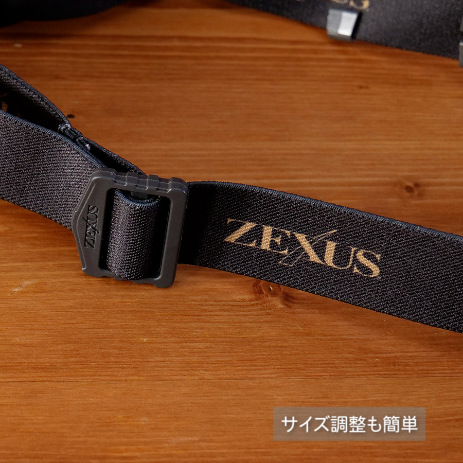 セブチペンライト 冨士灯器 (5)冨士灯器 ゼクサス LEDヘッドライト ZX-R740 (充電
