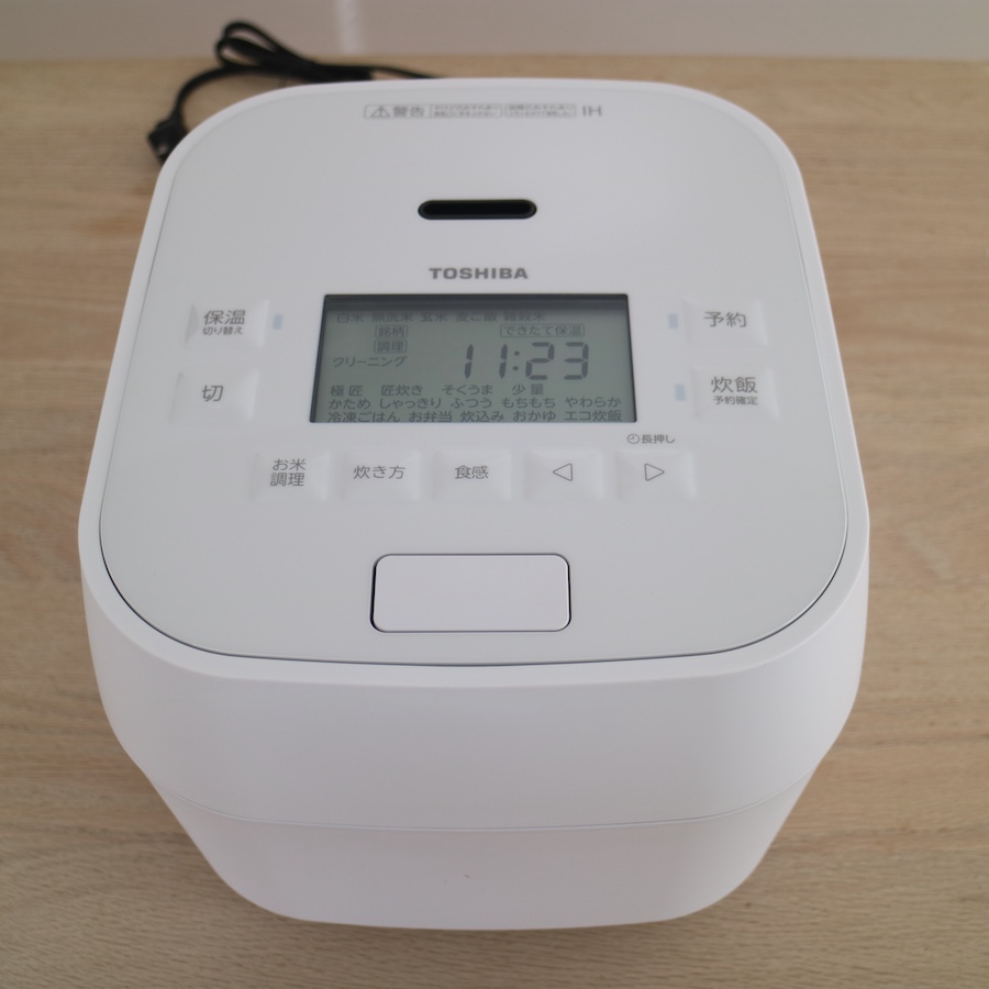TOSHIBA（東芝） RC-10HGX(K) グランブラック 炎匠炊き 真空圧力IH炊飯