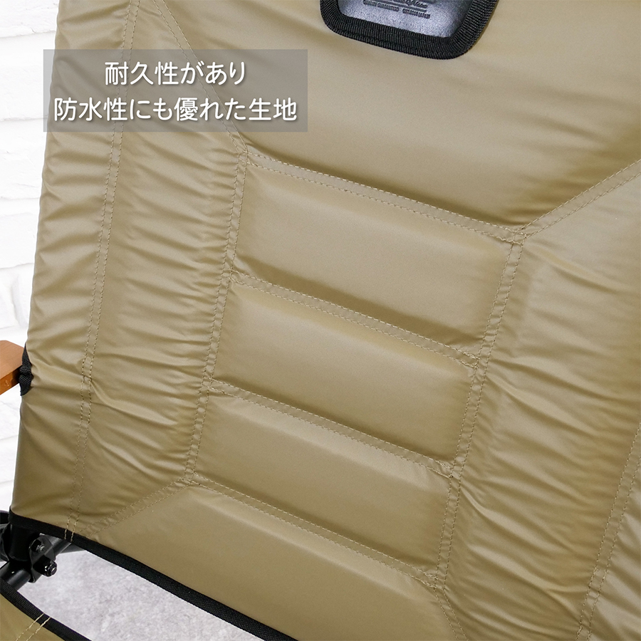 AS2OV（アッソブ） HIGH BACK RECLINING LOW ROVER CHAIR BLACK