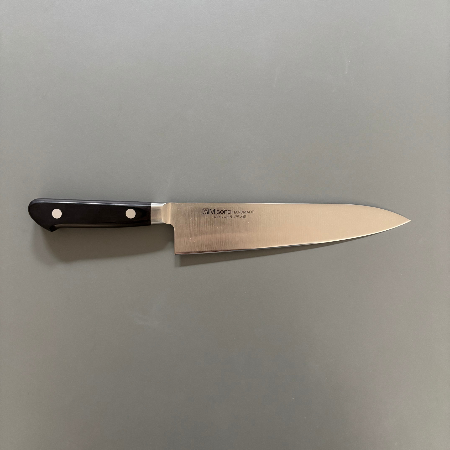 【お取り寄せ】ミソノ刃物 ミソノ モリブデン鋼 ツバ付 牛刀 No.518 19.5cm 牛刀包丁 専門包丁 ナイフ 厨房 キッチン_1