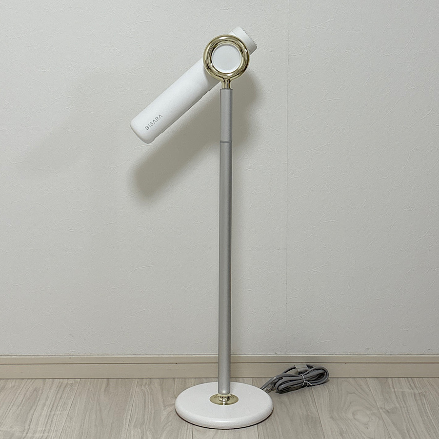 QUADS BISARA 自動首振り機能搭載ハンズフリースタンドドライヤー  ホワイト BSR002WH |  | 01