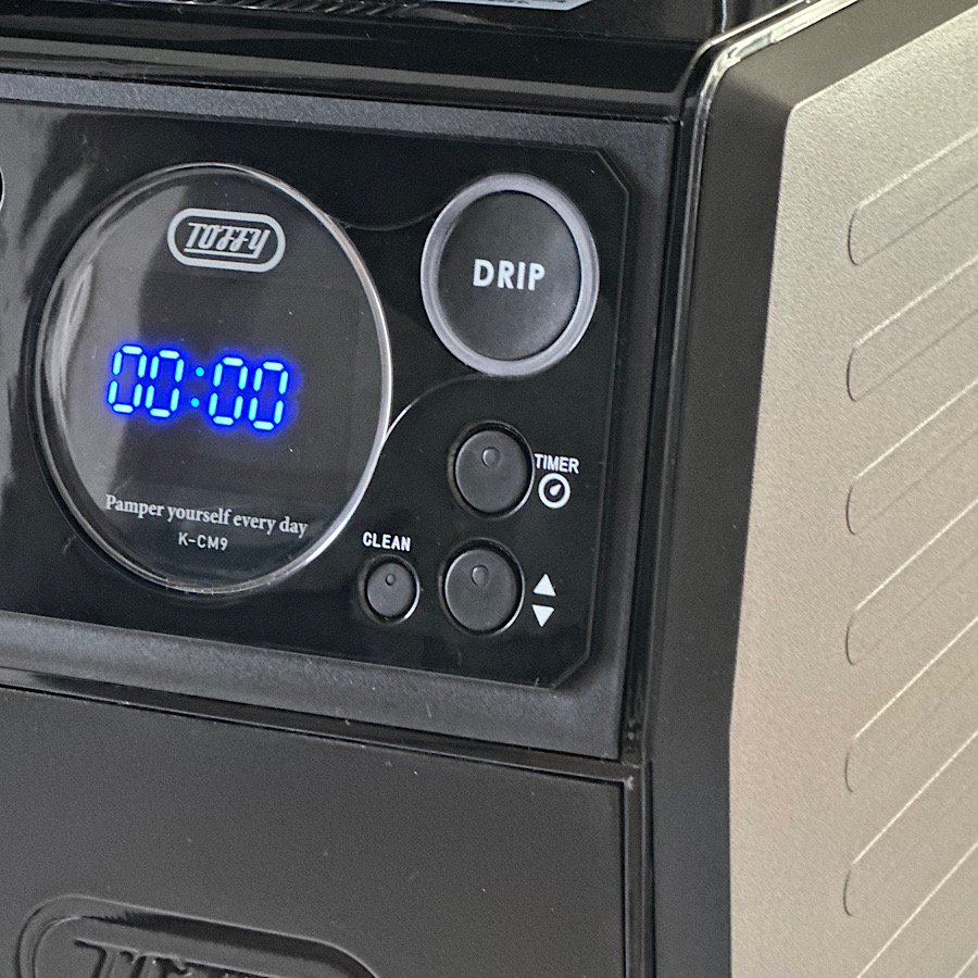 ラドンナ 全自動ミル付きカスタムドリップコーヒーメーカー Toffy リッチブラック K-CM9-RB ［全自動 /ミル付き］ | LADONNA | 14