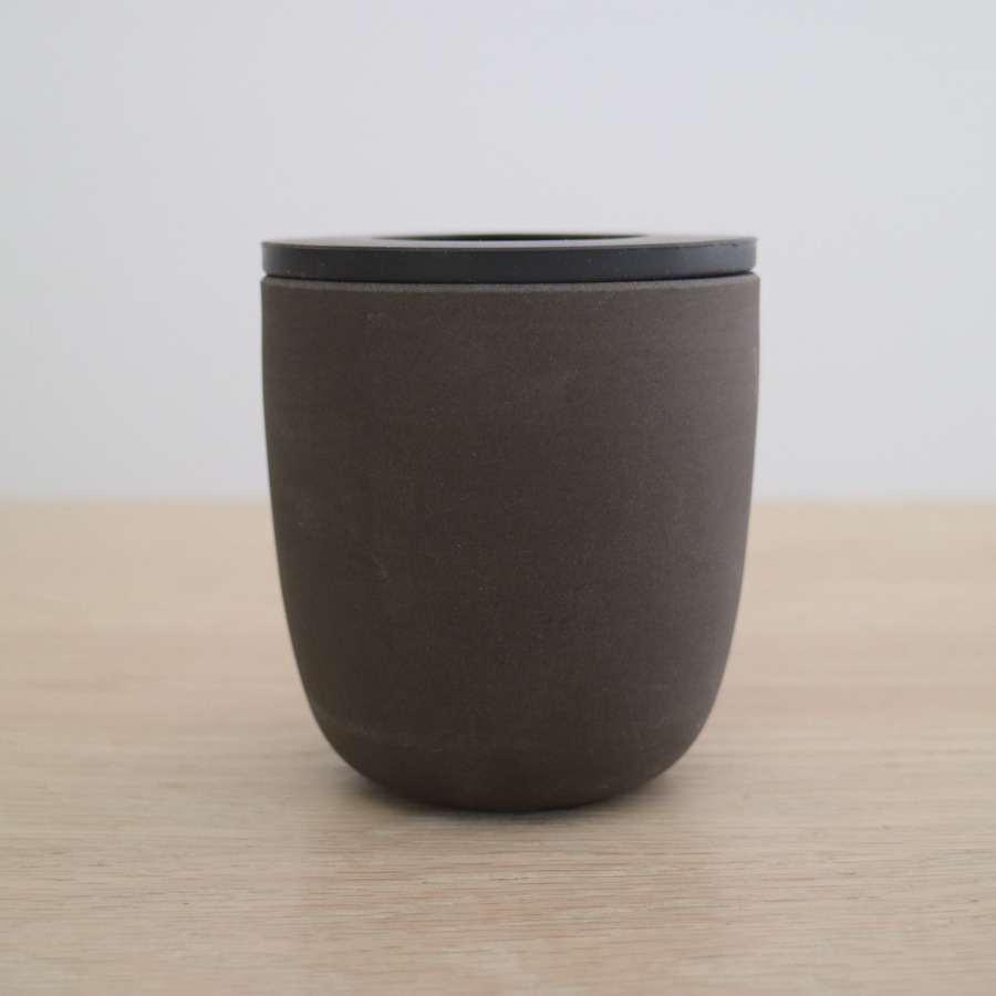 (5個セット)コーヒーかす消臭ポット 部屋 下駄箱用 におい消し エコな消臭剤 コーヒーかす入れ K770BK デスクワーク ドリップコーヒー 部屋 臭い トイレ_6