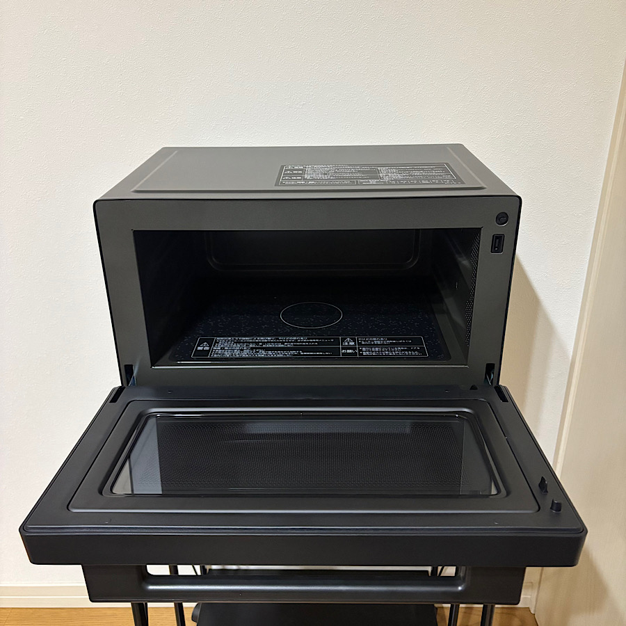 象印（ZOJIRUSHI） オーブンレンジ 23L ブラック EU-FB23-BA 2025年 縦