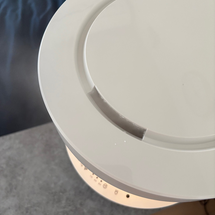 ボーナスストア＋5% RHYTHM プールレス加湿器MIST350 リズム ミスト350 洗いやすい くつろぎの加湿器 9YYA29RH ライトグレー・ウォームグレーの画像
