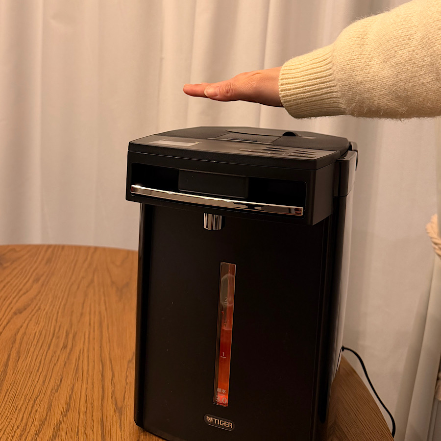 TIGER(タイガー) 電気ポット 蒸気レスVE電気まほうびん アーバンブラック PIM-H300KE ［3.0L /蒸気レス機能つき］ | タイガー | 05