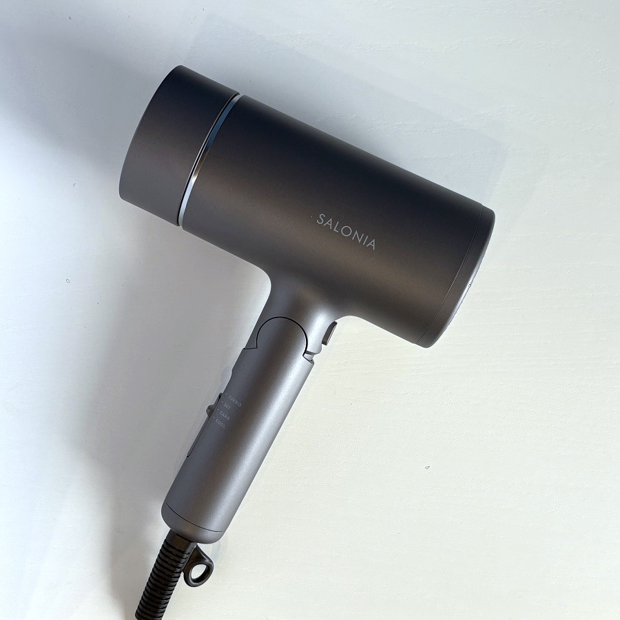 SALONIA ヘアドライヤー グレー 【最上位モデル】 最上位モデルを最安値で】 SALONIA エアトリートメント ドライヤー