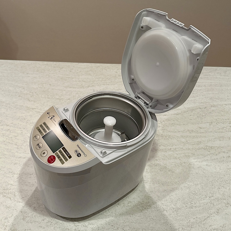 山本電気 ヤマモトデンキ ライスクリーナー ShinBisen 容量5合/レッド