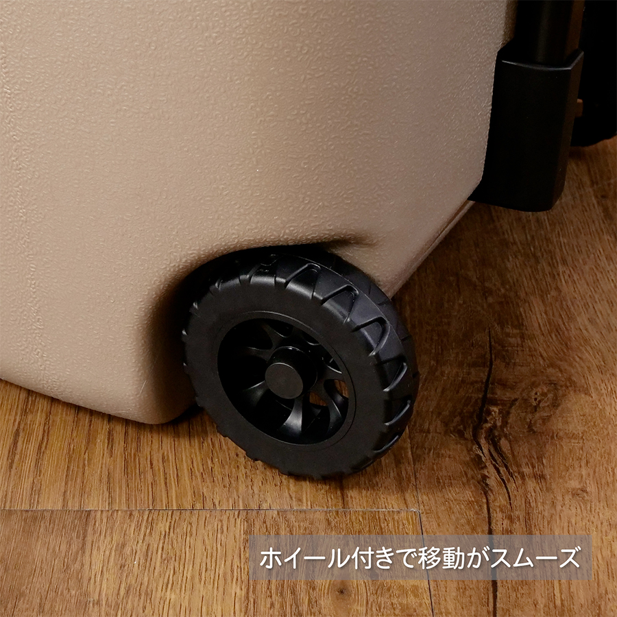 Coleman（コールマン） 2024新作 ホイールクーラー/28QT グレージュ