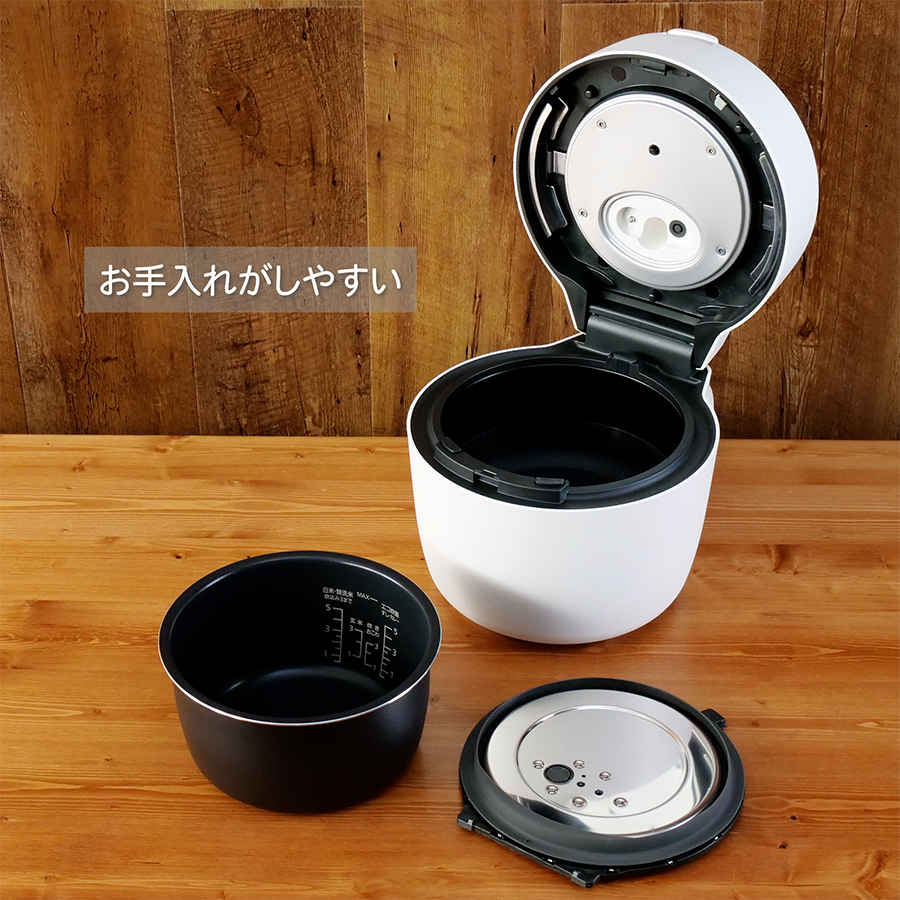 新品開封品未使用 パナソニック 炊飯器 ホワイト SR-R10B-W外箱破損有 新品開封品未使用 パナソニック 炊飯器 ホワイト SR-R10B-W外箱