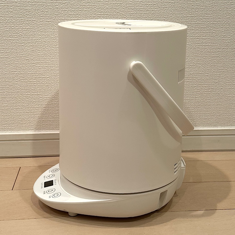 山善（YAMAZEN） 加湿器 スチーム式 卓上 小型 スチーム式加湿器 上