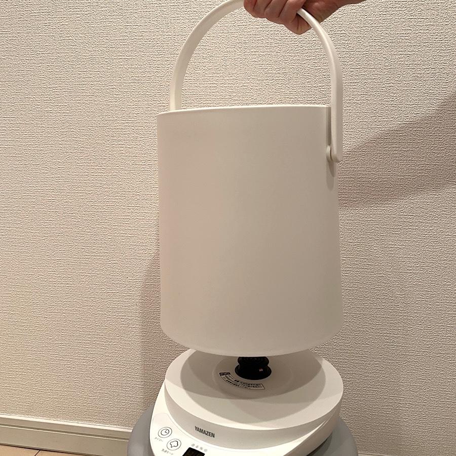 山善（YAMAZEN） 加湿器 スチーム式 卓上 小型 スチーム式加湿器 上