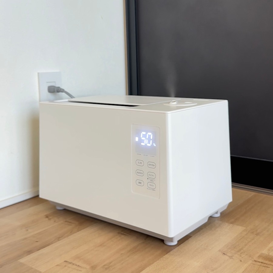 siroca（シロカ） 加熱超音波式加湿器 5L ホワイト SD