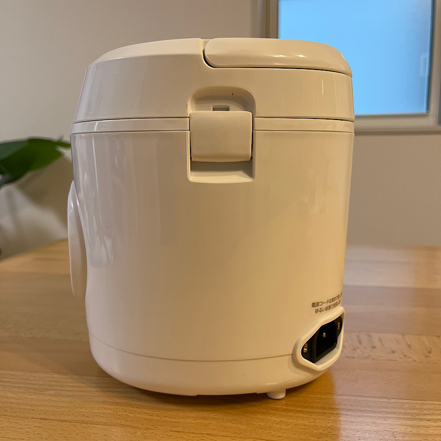 山善 炊飯器 0.5~1.5合 マイコン式 小型 一人暮らし ミニ ライス