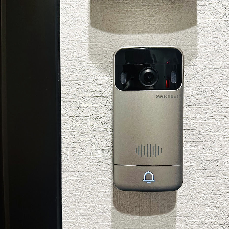 SwitchBot（スイッチボット） スマートテレビドアホン 録画