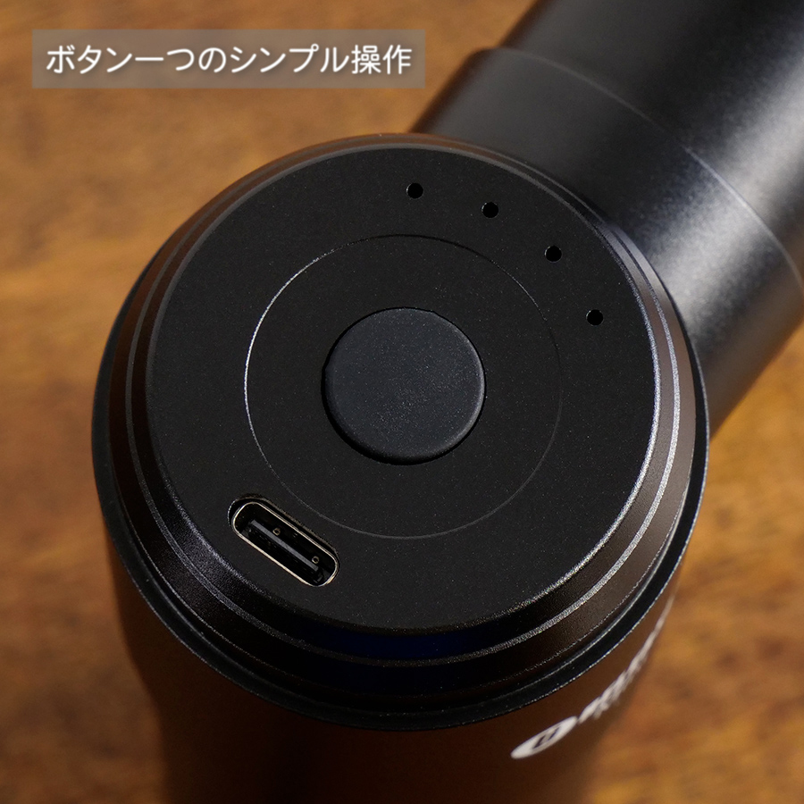 Z000 uFit RELEASER Mini 筋膜リリースガン ミニ 強力 8mm 軽量 500g