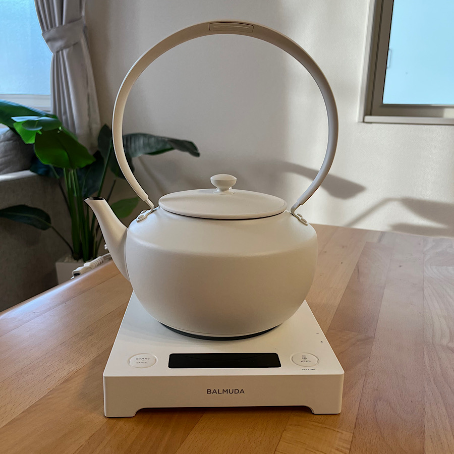 BALMUDA（バルミューダ） 温度調整機能つき電気ケトル MoonKettle