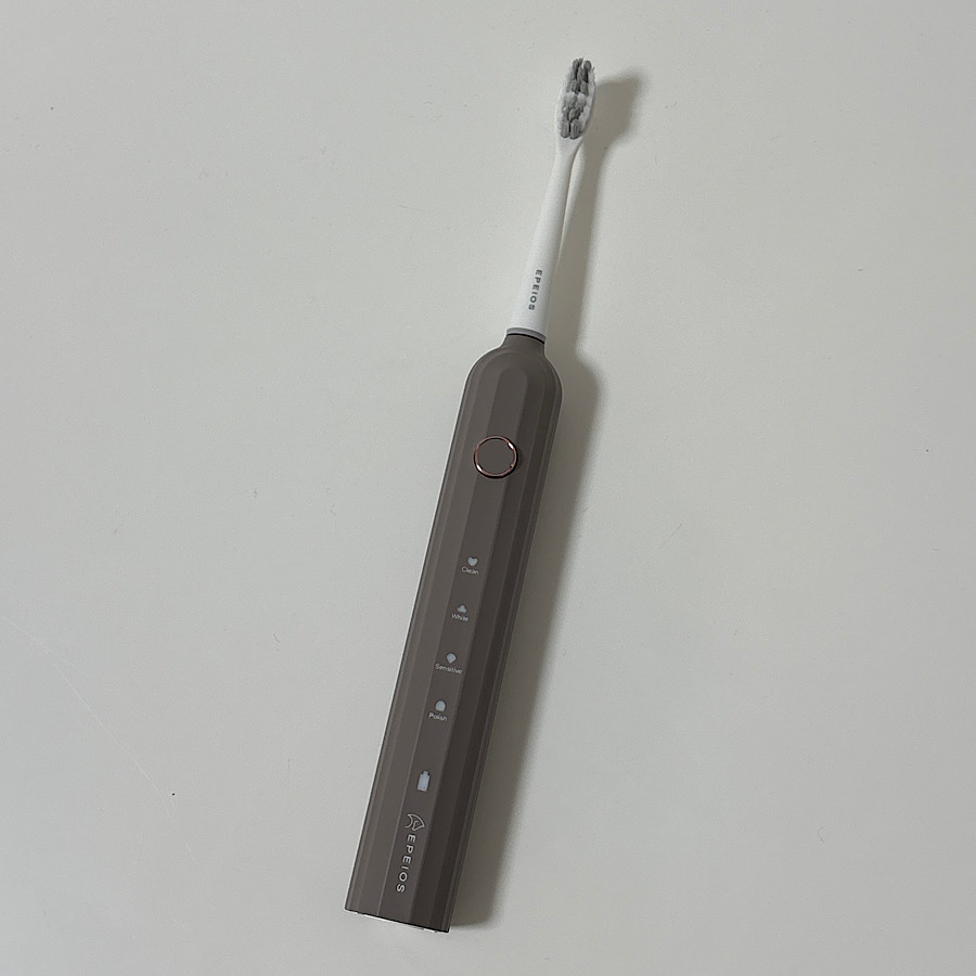 〔中古〕エペイオス  Okare！音波電動歯ブラシ　ジェットブラック   ET003CBUN1 ［AC100V］ 〔箱破損品〕 |  | 04