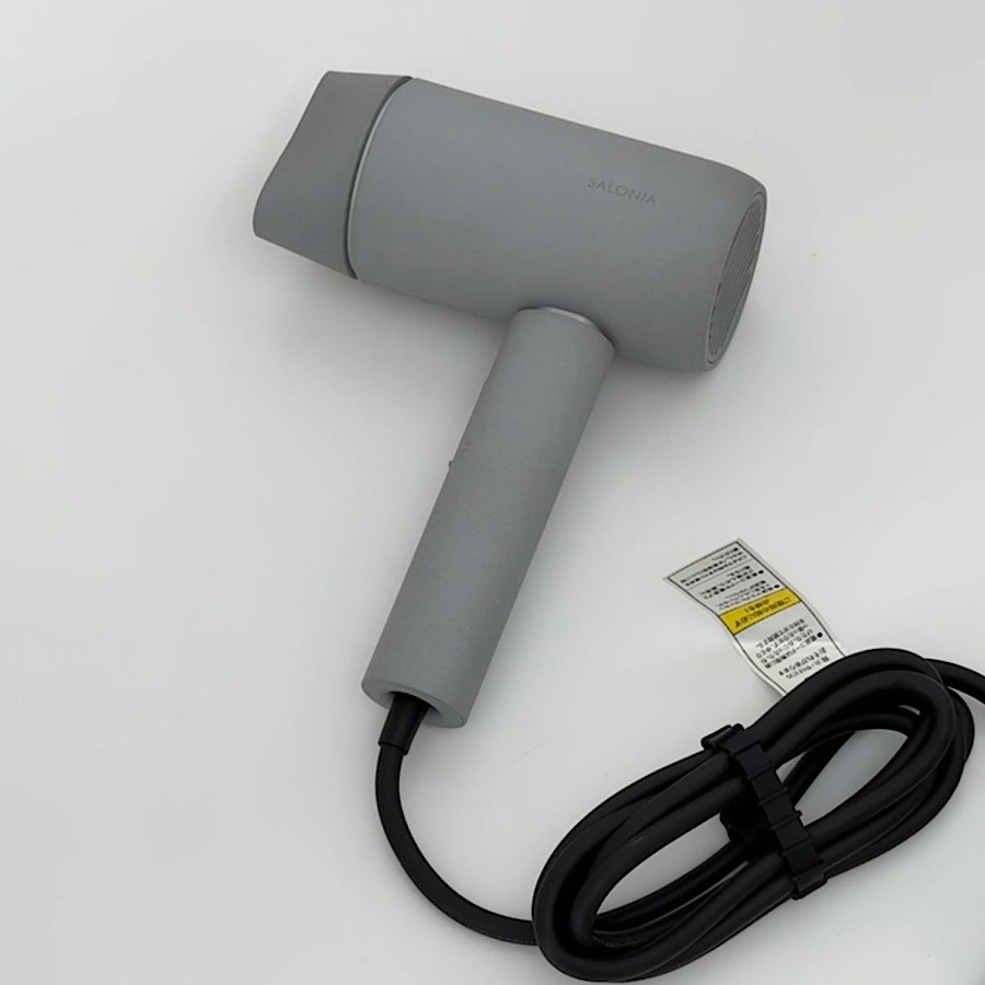 最上位モデル　SALONIA エアトリートメント　ドライヤー　グレー エアトリートメントドライヤー | SALONIA(サロニア)公式サイト