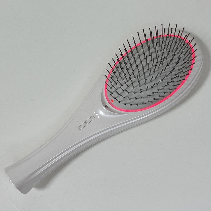 wavewave ウェーブウェーブ EMS Brush Air エアブラシ ヘアブラシ 赤色