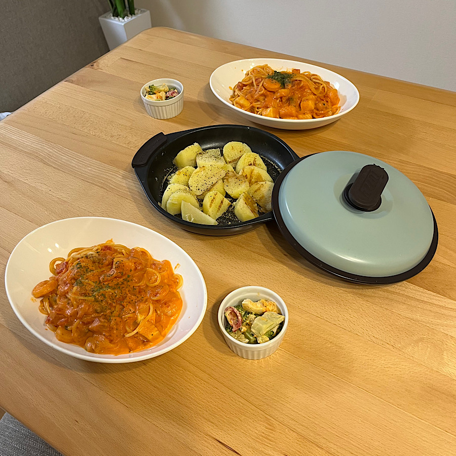 ラドンナ レンジ用グリルパン Toffy PALE AQUA K-MW3-PA | LADONNA | 06