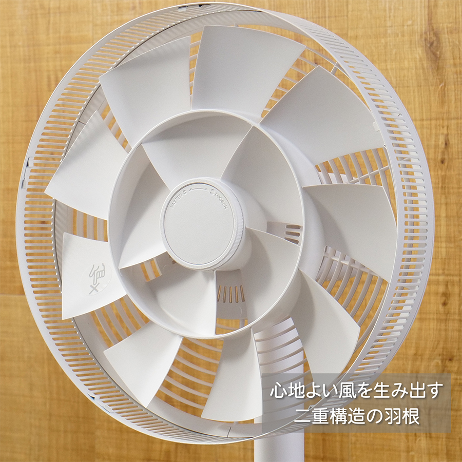 BALMUDA The GreenFan EGF-1800-WK ホワイト×ブラック 扇風機