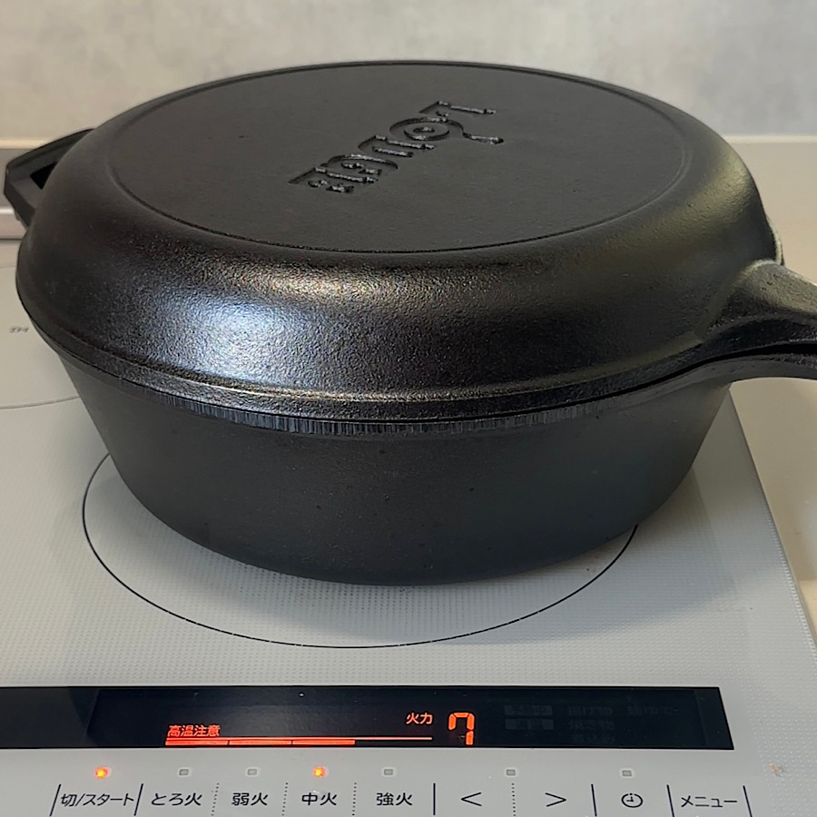 LODGE（ロッジ） スキレット コンボクッカー LCC3 キャンプ スキレット