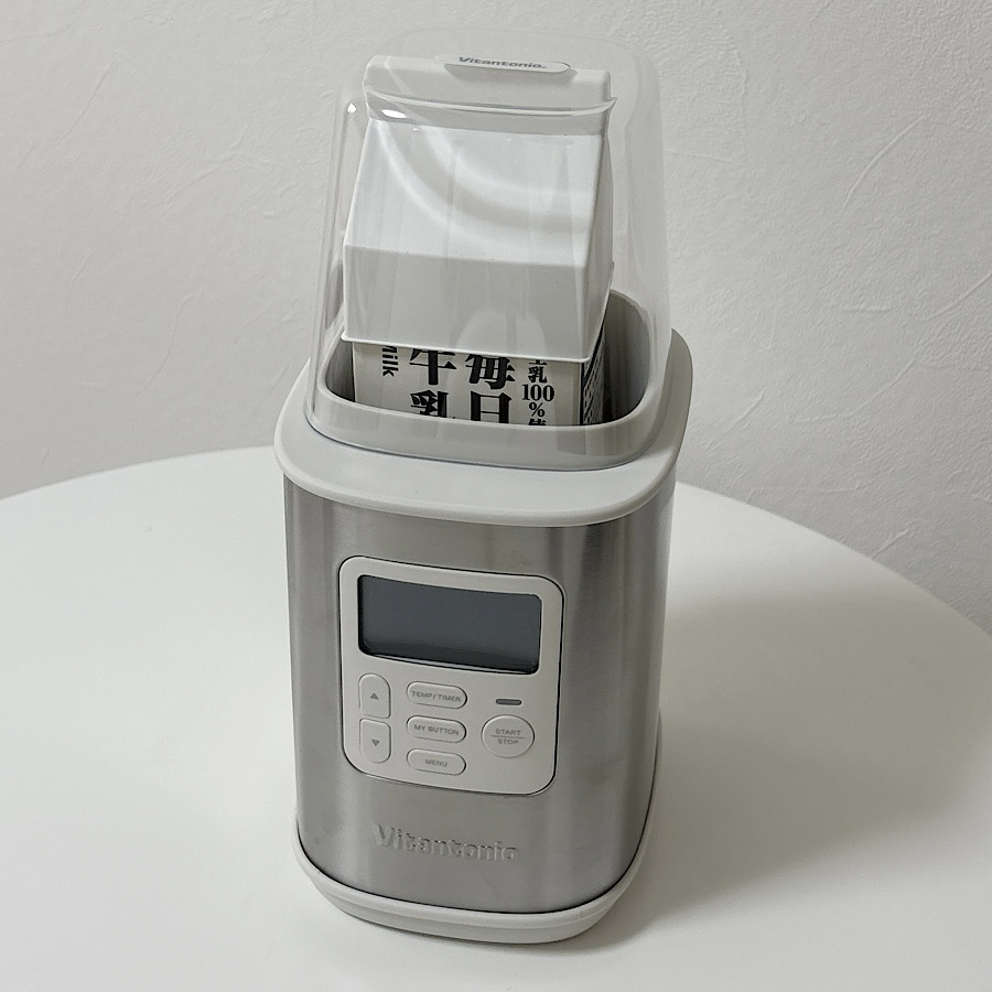 【新品未使用・即日発送】ビタントニオ ヨーグルト メーカー 楽天市場】ビタントニオ ヨーグルトメーカー 牛乳パックのまま