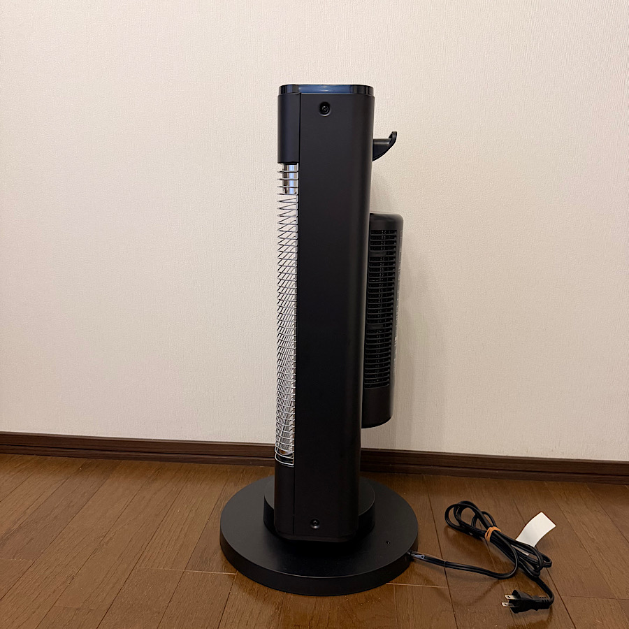 山善 YAMAZEN ハイブリッドヒーター twinheat PLUS fan EDBC-SVM12（G