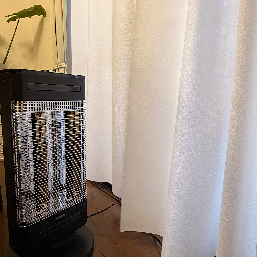 山善 YAMAZEN ハイブリッドヒーター twinheat PLUS fan EDBC-SVM12（G