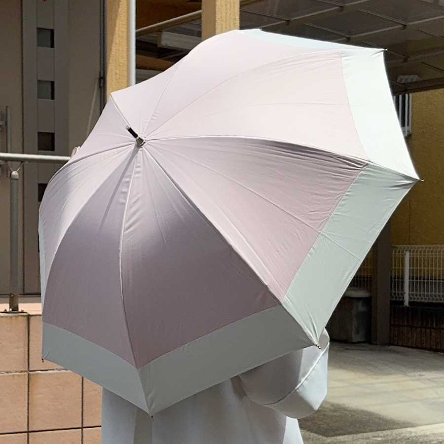 Rady フリルバイカラー日傘【ホワイト】 Rady フリルバイカラー日傘 ホワイト ノベルティ 新作！シシベラ