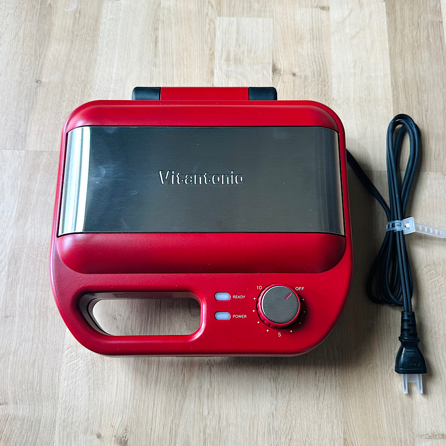 購入特典付き  NEW Vitantonio VWH-600K ワッフル&ホットサンドベーカー（ブラック） | ビタントニオ | 16