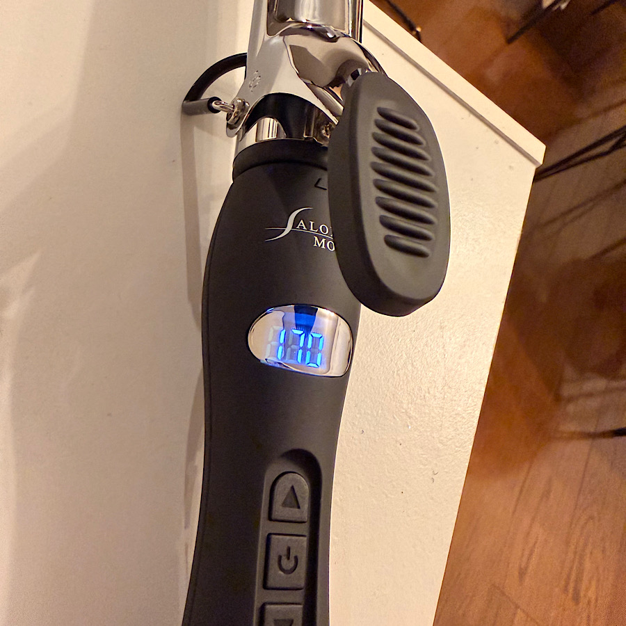 サロンムーン ミラーダブルイオン カールヘアアイロン 32mm   SLM832 ［32mm /交流（コード）式］ |  | 08