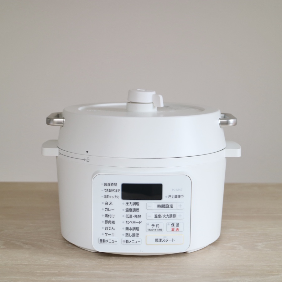 新品　アイリスオーヤマ PC-MA2-W ホワイト 電気圧力鍋 アイリスオーヤマ 電気圧力鍋 2.2L ホワイト PC-MA2-W: OA機器