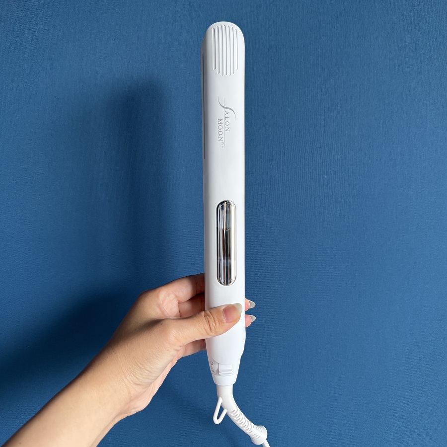 サロンムーン ミラーダブルイオンストレートヘアアイロン ブラック SLM106SALONMOON（サロンムーン）    ［交流（コード）式］ 【864】 |  | 01