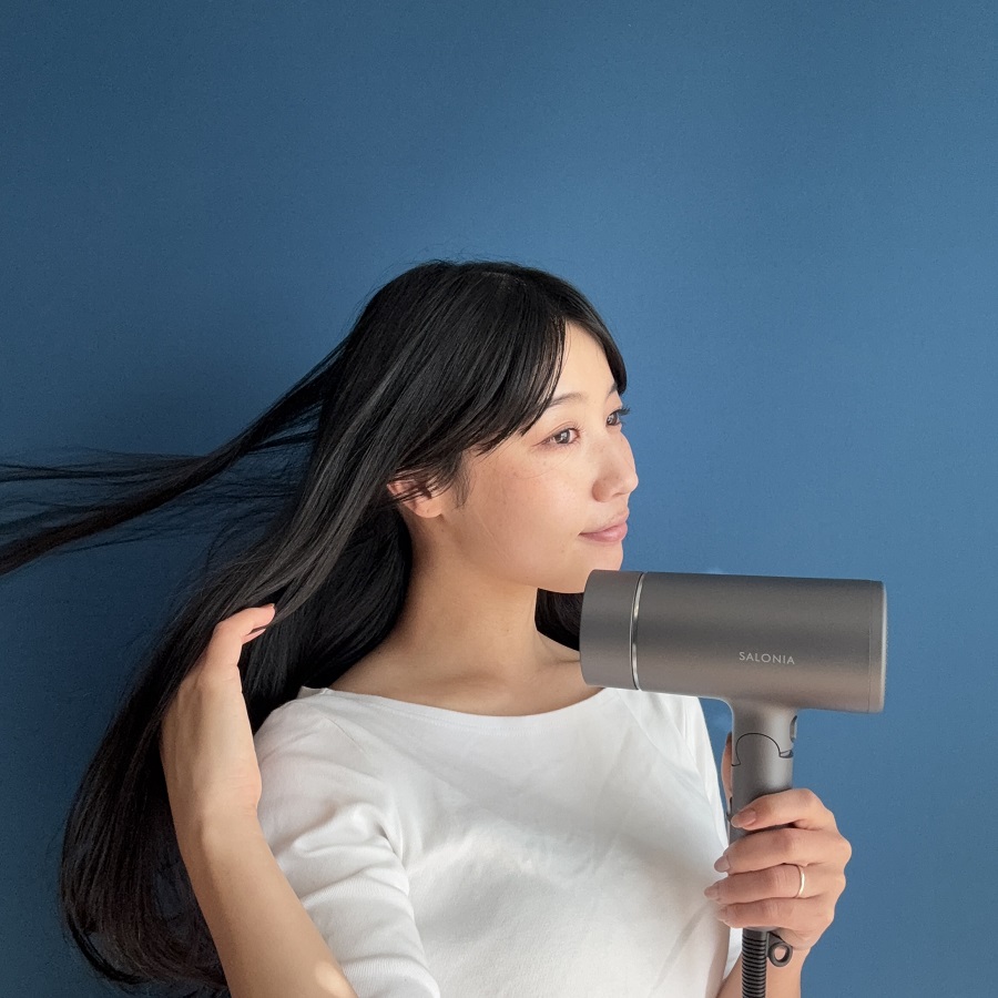 サロニア SALONIA グロッシーケアドライヤー グレー SAL23210-GR