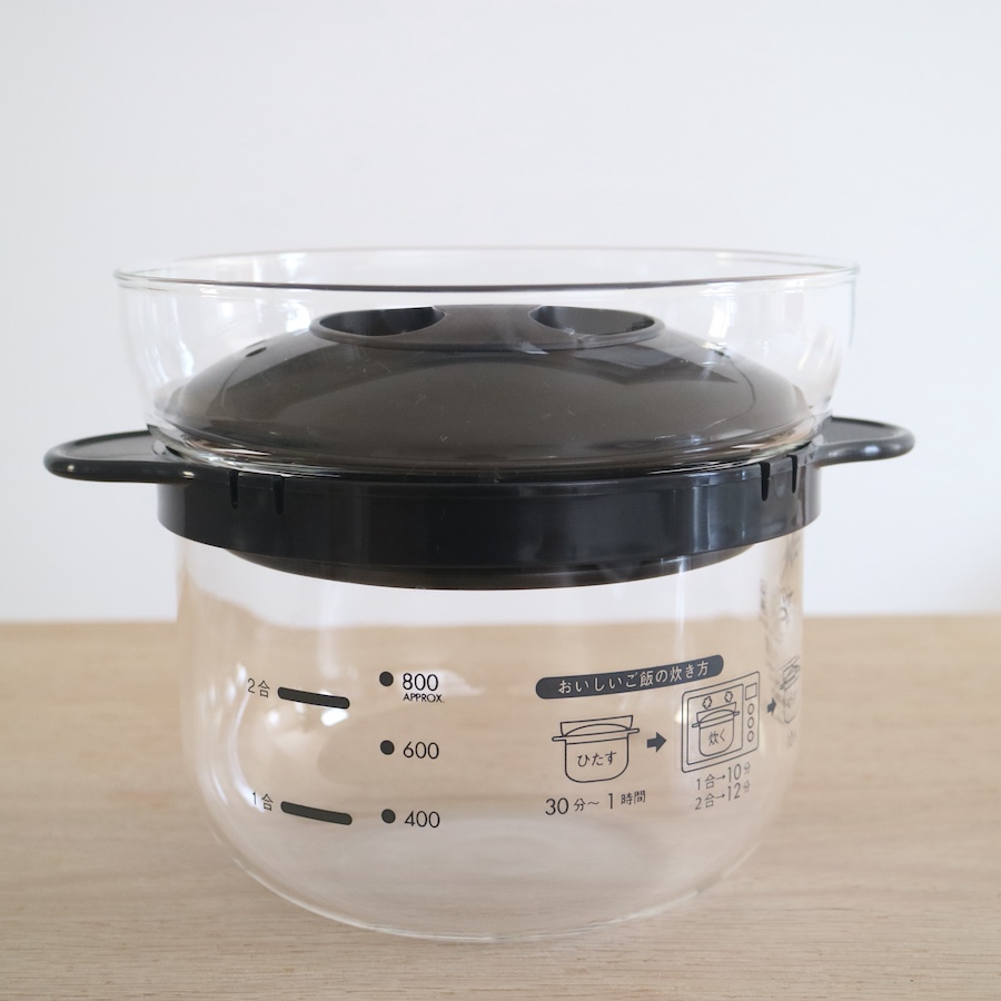 HARIO ハリオ ガラスのレンジご飯釜 1-2合 電子レンジ XRCN-2-B | 耐熱ガラス レンジ調理 白米 お米 炊飯器 ひとり暮らし ごはん鍋  調理器具 新米 レンチン |  | 12