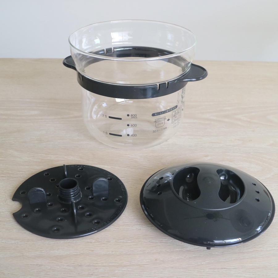 HARIO ハリオ ガラスのレンジご飯釜 1-2合 電子レンジ XRCN-2-B | 耐熱ガラス レンジ調理 白米 お米 炊飯器 ひとり暮らし ごはん鍋  調理器具 新米 レンチン |  | 13