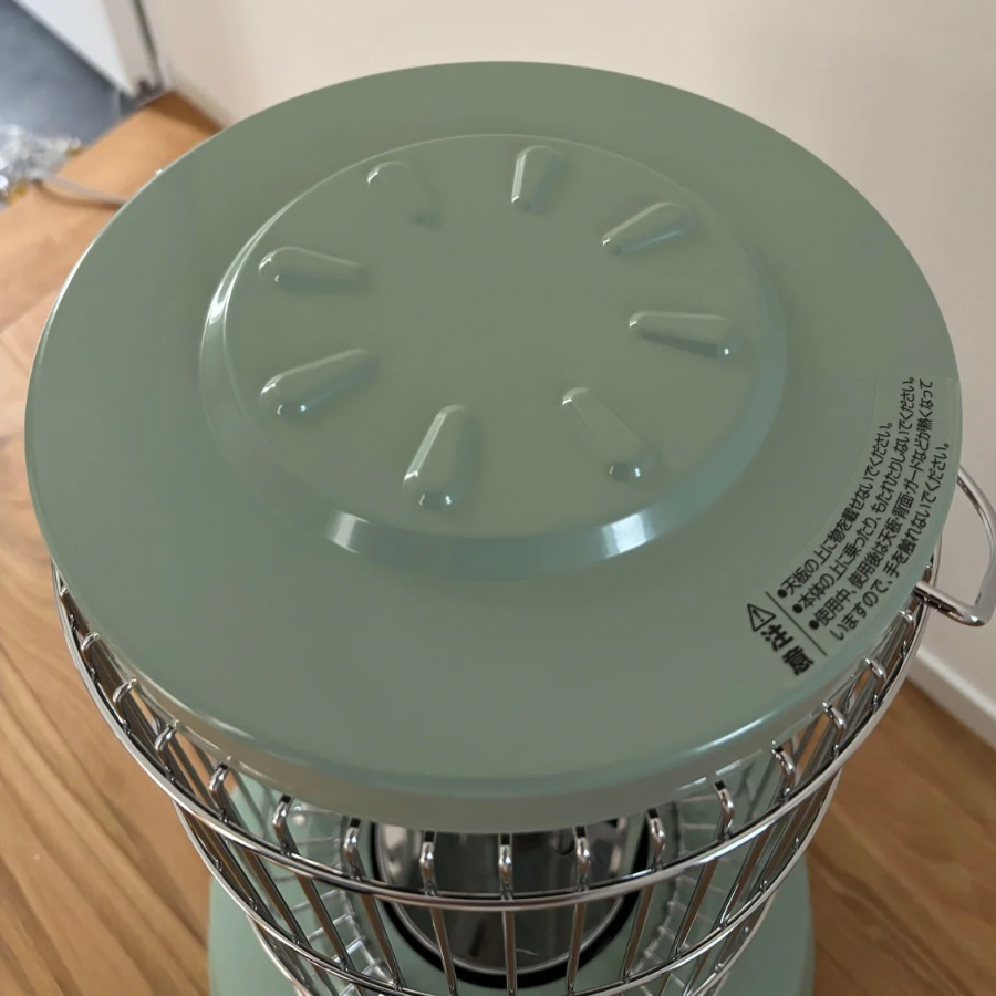 recolte（レコルト） アラジン グラファイトフレームヒーター グリーン