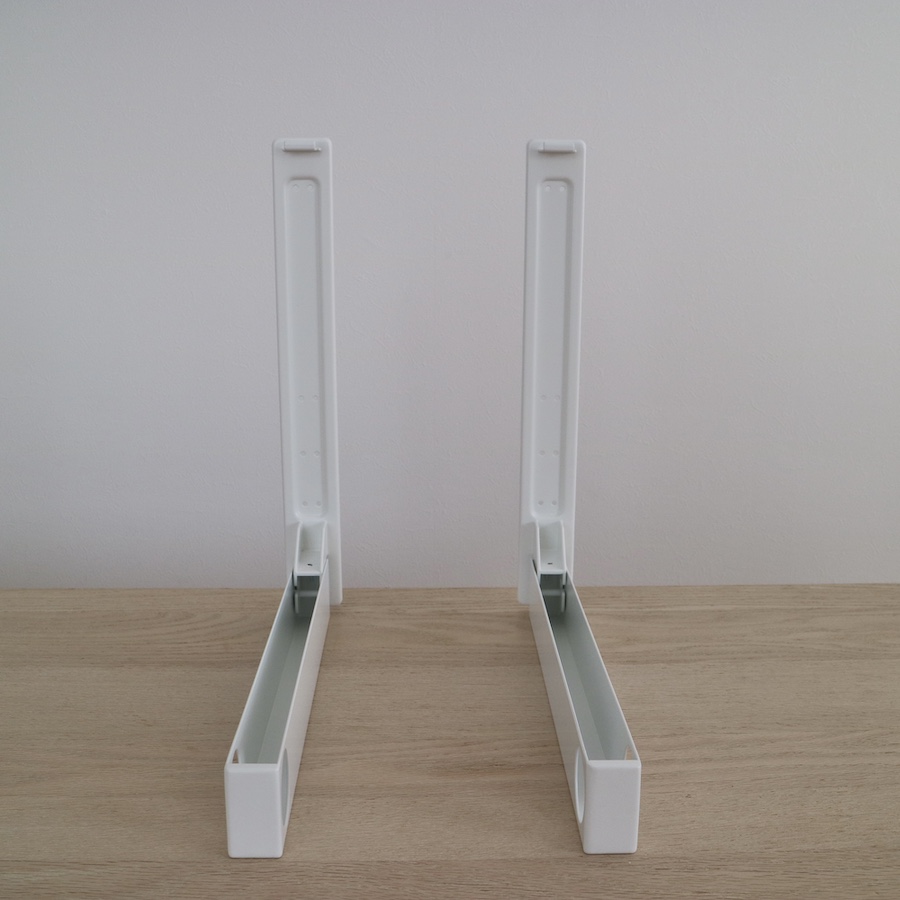 山崎実業 公式 タワー ウォール折り畳み物干し竿ホルダー 2個組 石こうボード壁対応 tower タワー 物干し竿ホルダー 物干し掛け 1921 1922 | tower | 17