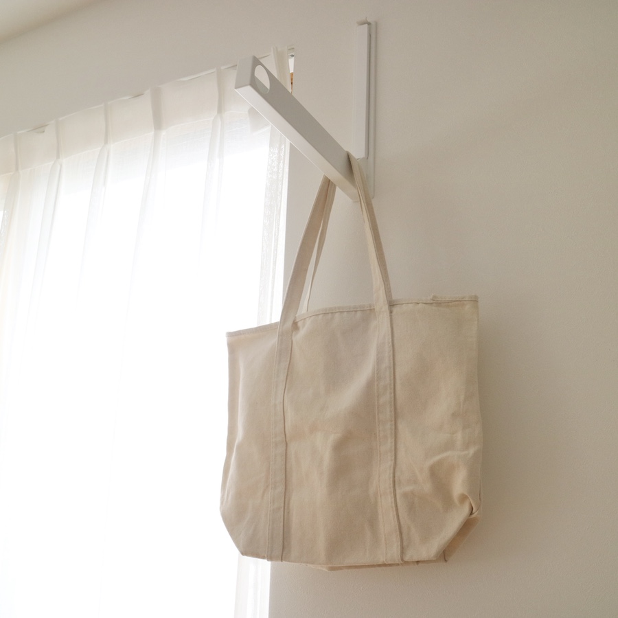 山崎実業 公式 タワー ウォール折り畳み物干し竿ホルダー 2個組 石こうボード壁対応 tower タワー 物干し竿ホルダー 物干し掛け 1921 1922 | tower | 22