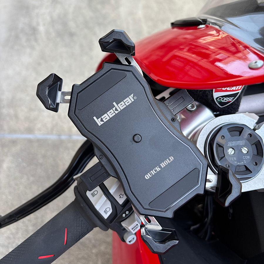 Kaedear 【Kaedear公式】 バイクスマホホルダー 初代クイック