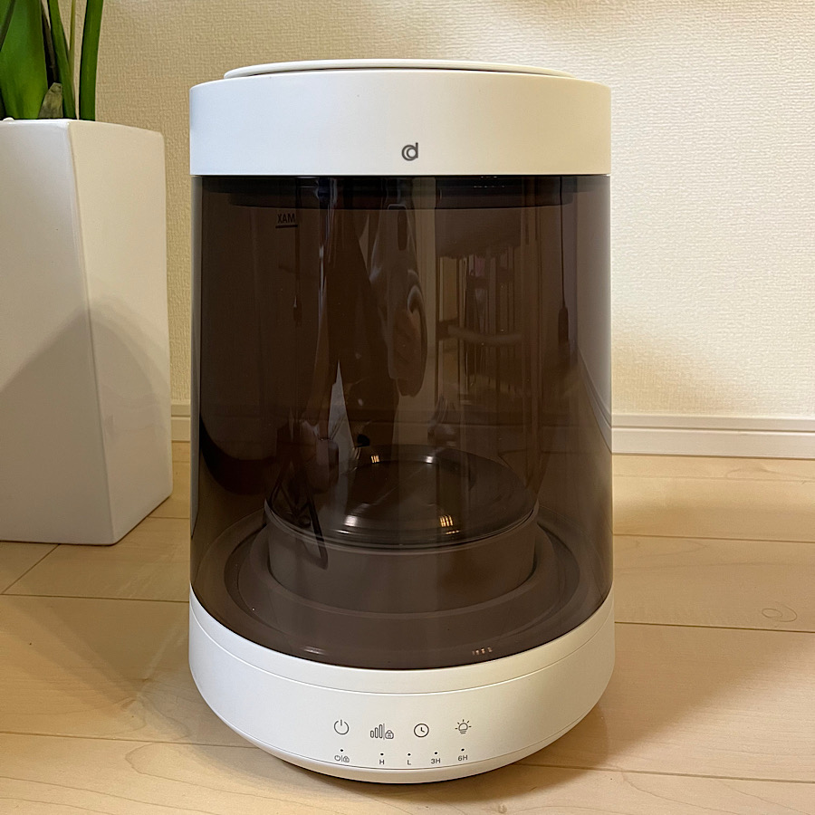 CORED】GLASS STEAM HUMIDIFIER コレド ガラススチーム加湿器 お手入れ