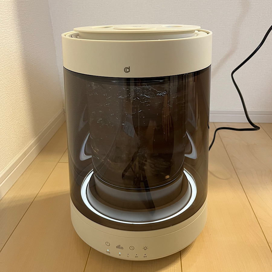 CORED ガラススチーム加湿器 CRD-SHO1 ガラススチーム加湿器 CRD-SH01