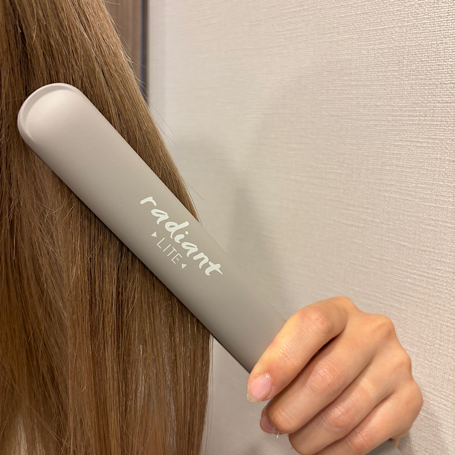 radiant ラディアント ライト 24mm ストレートアイロン シルク