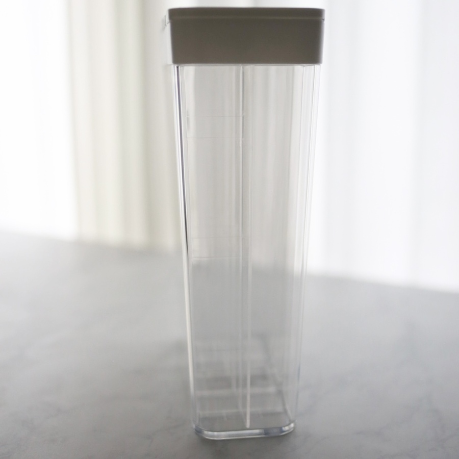 米びつ 正規品 TOWER タワー 1合分別 冷蔵庫用米びつ 野菜室 スリム 簡単軽量 便利 機能的 ライスストッカー 冷蔵庫収納 山崎実業 ホワイト | tower | 13