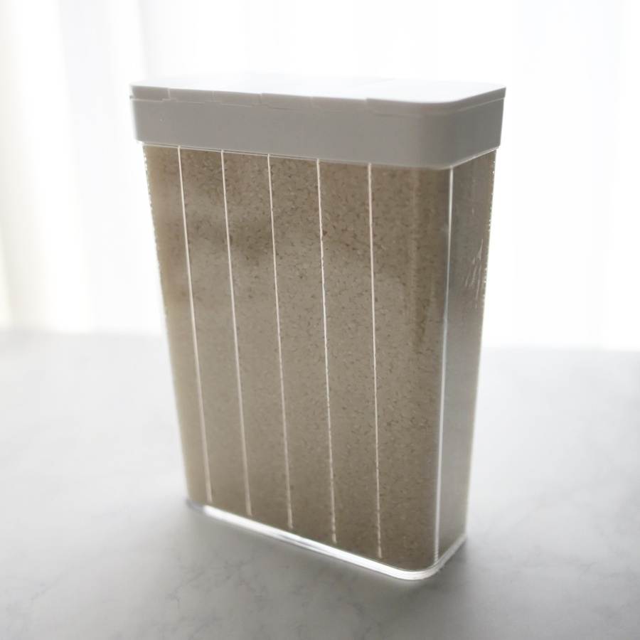 tower 山崎実業 米びつ ライスストッカー 米櫃 1合分別 最大12合 約1.8